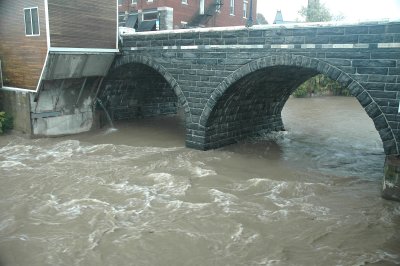 Middlebury Falls at High Water