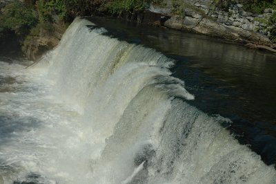Middlebury Falls at Low Water