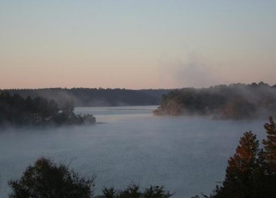 Sunday morning: Lake de Gray