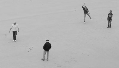 Boules on the beach, Dinard