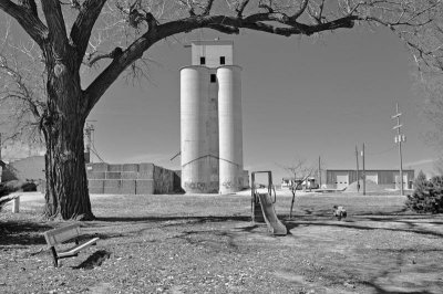 McClave, CO grain elevator.