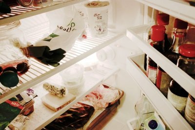 full fridge, but don´t taste anything