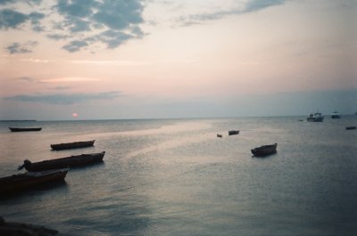 SUNSET AT ZANZIBAR