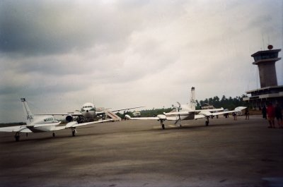 AIRCRAFT AT ZANZIBAR AIRPORT