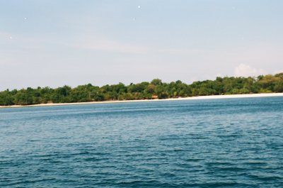 MISALI ISLAND FROM BOAT