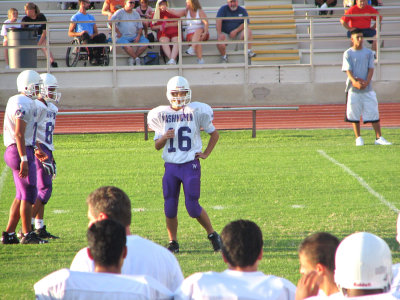 Jordan made it as Quarterback....Freshman.