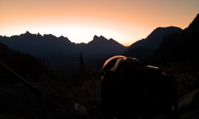 Sunrise in the Cascades