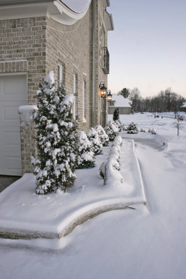 front sidewalk