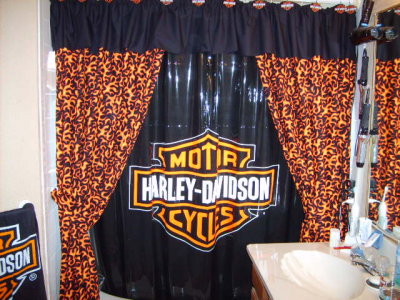 A Shower curtain