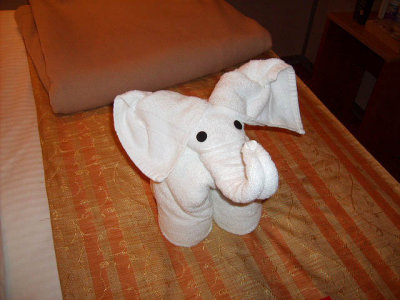 Ethyl the towel elephant