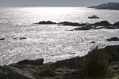 Boat off Marginal Way, Ogunquit