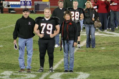 Jonathan Alder Senior Day