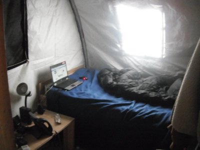 His room