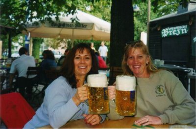Rosie  & Angie in Germany Octoberfest