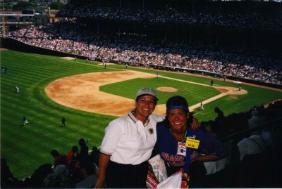 Wrigley Field Cubs game 2001