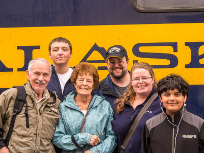 The crew - took train to State Fair