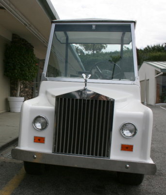 Rolls Royce Golf Cart