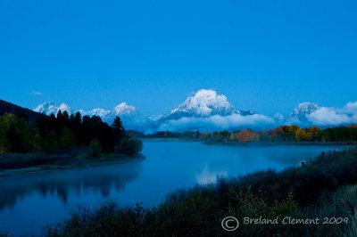 Oxbow Bend at 6:58 AM
