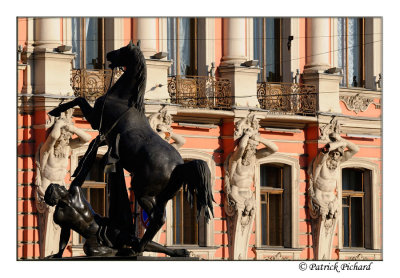 les dompteurs de chevaux du palais belosselski-belozerski