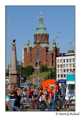 La cathdrale orthodoxe upenski d'Helsinki
