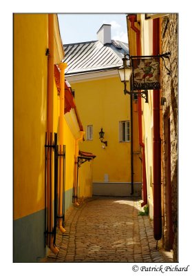 Les vielles rues de Tallinn