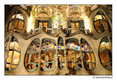 La casa Batllo, Manzana de la discorda, passeig de grcia