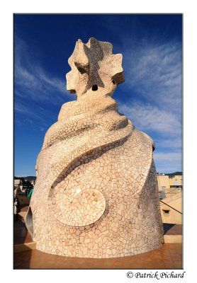 Casa mila, la pedrera, passeig de grcia