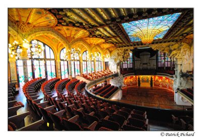 Le Palais de la musique catalane de Lluis Domnech i Montaner