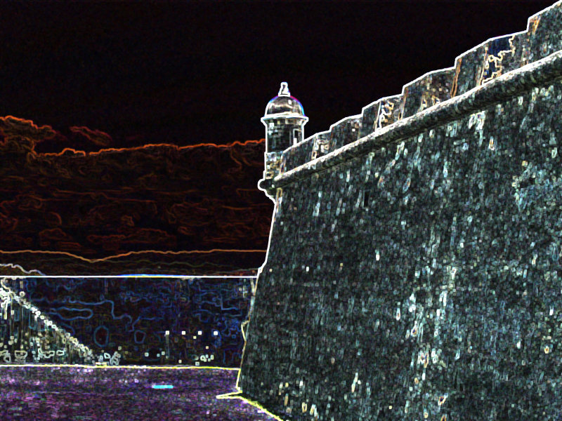 Sentry Box at El Morro Fort