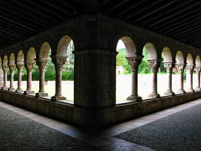 Prades - Cloister of Abbaye St Michel de Cuxa