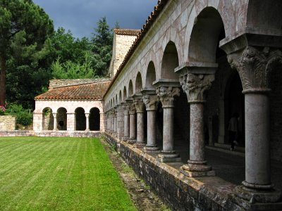 Prades - Cloister of Abbaye St Michel de Cuxa