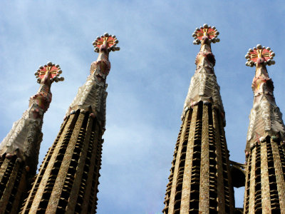 Barcelona - Sagrada Familia towers
