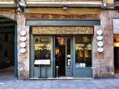 Barcelona storefront