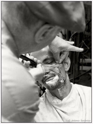 22 May 2009 Street barber