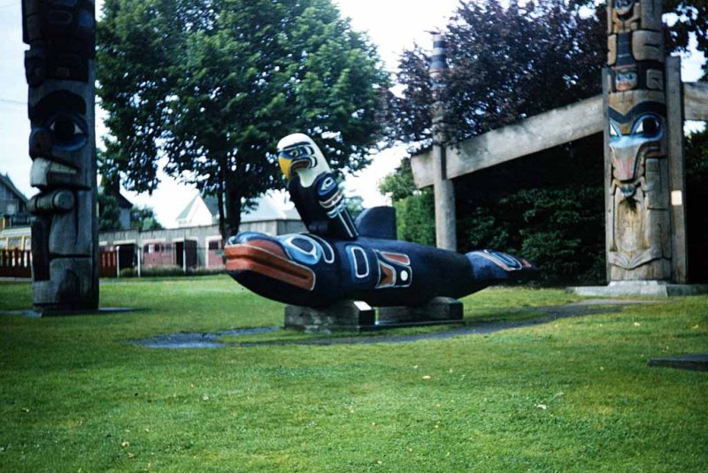 Thunderbird Park Victoria BC 6-21-1961