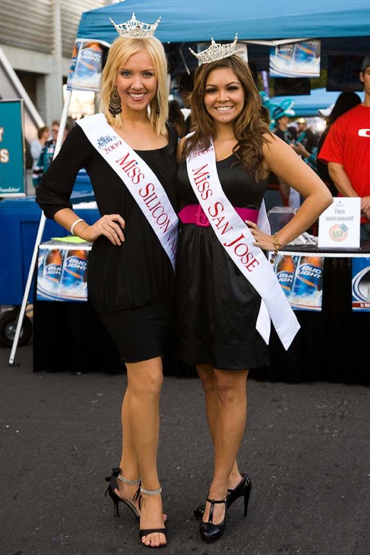 Miss Silicon Valley and Miss San Jose