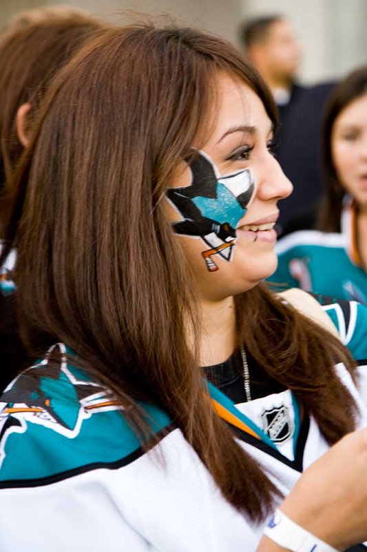 Sharks fan