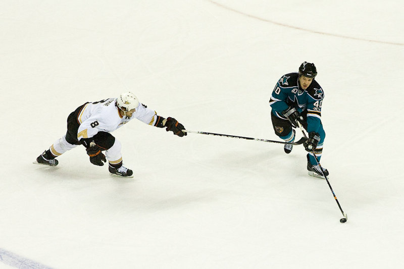 Anaheim Ducks vs. San Jose Sharks - November 9, 2010