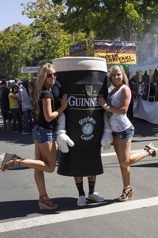 9/9/2012  Walking Guinness glass