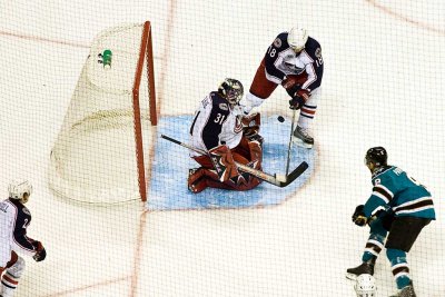 Columbus Blue Jackets vs. San Jose Sharks - October 14, 2008