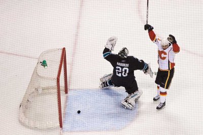 Calgary Flames vs. San Jose Sharks - January 15, 2009