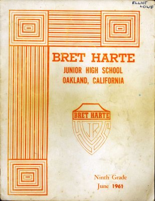 Bret Harte Junior High School Ninth Grade 1961 Yearbook
