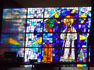St John Vianney stained glass window .jpg