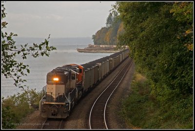 BNSF Loaded Coal Train