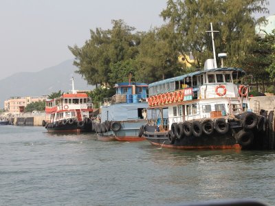 Ferries at Peng Chau