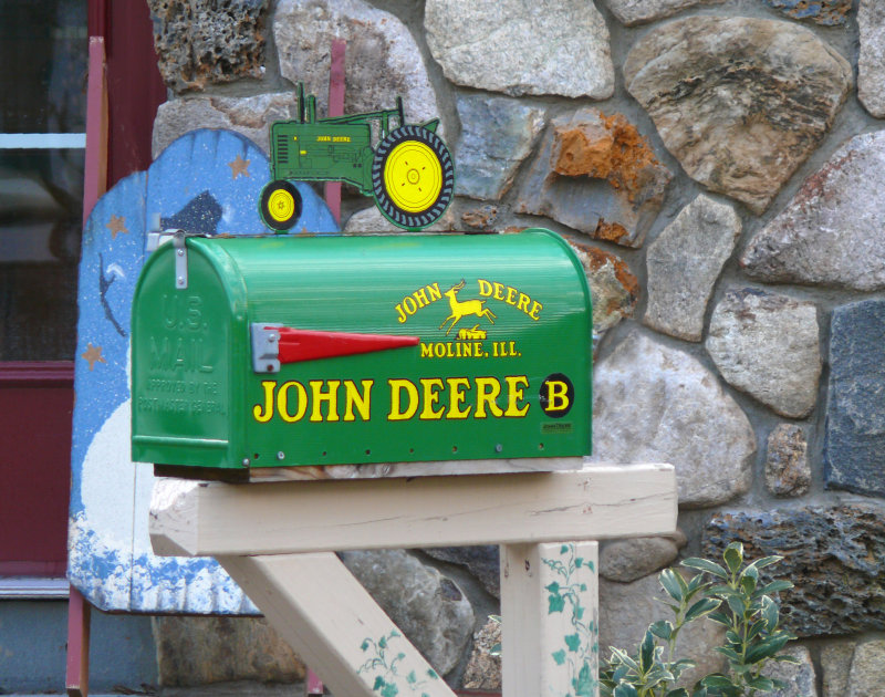 John Deere mailbox