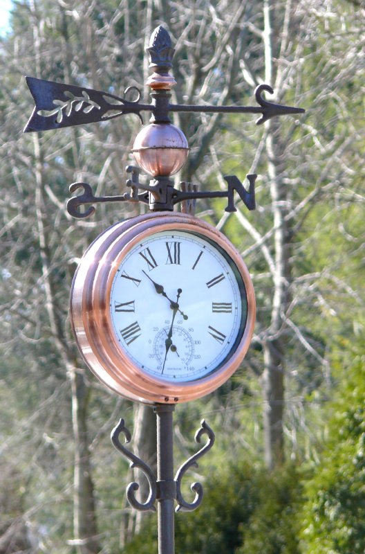 brass clock