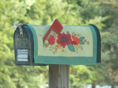 Mailbox with a jacket