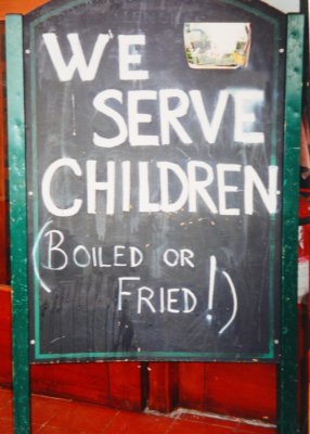 We serve children