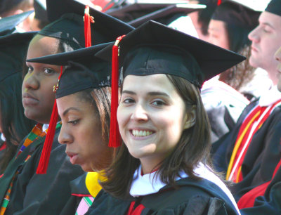 a smile in the crowd